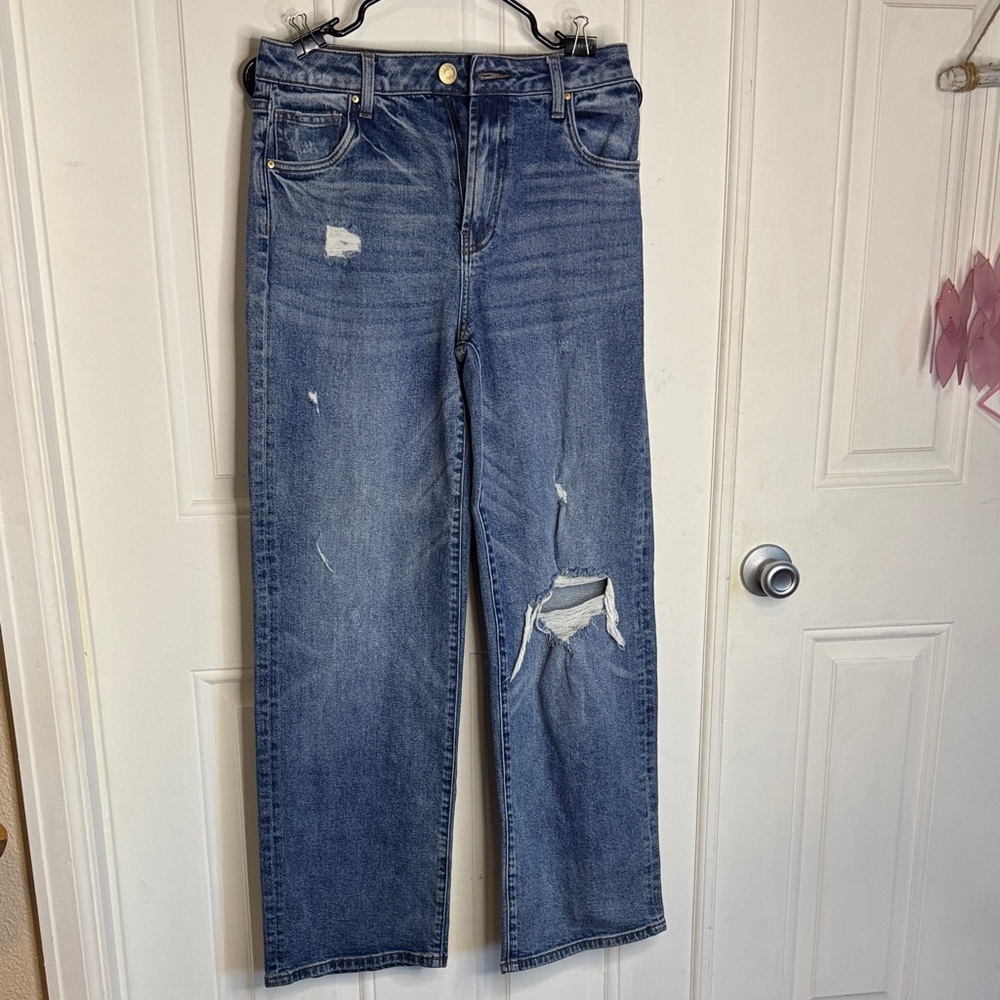 Kut Distressed Blue Women's Jeans